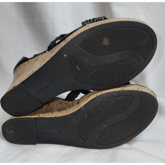 Montego Bay Club | Platform Sandals | Black | Size 8.5 - Picture 6 of 6